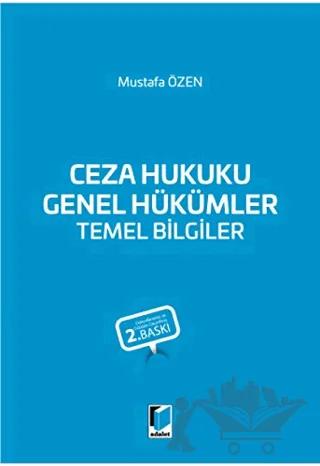 Ceza Hukuku Genel Hükümler Temel Bilgiler