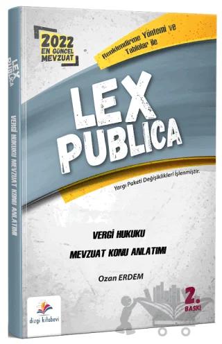 Lex Publica Hakimlik Vergi Hukuku Mevzuat Konu Anlatımı