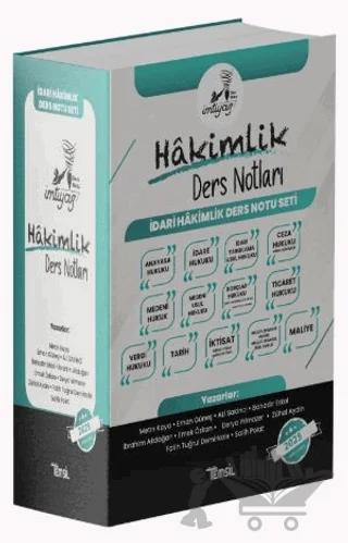 İmtiyaz İdari Hakimlik Ders Notları Seti