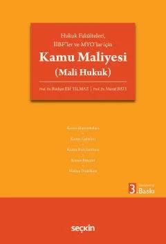 Hukuk Fakülteleri, İİBF'ler ve MYO'lar içinKamu Maliyesi (Mali Hukuk)