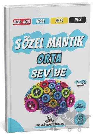 2025 MEB-AGS KPSS ALES DGS Sözel Mantık Orta Seviye 4x30 Tamamı Video Çözümlü Deneme Sınavı