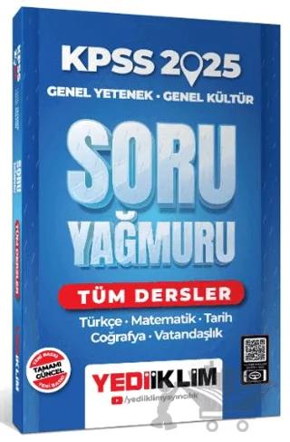 2025 KPSS Genel Yetenek Genel Kültür Tüm Dersler Soru Yağmuru
