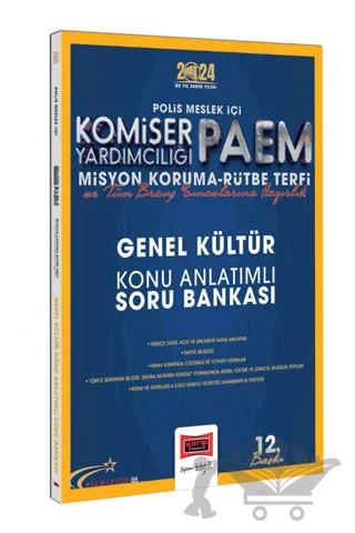 2024 Polis Meslek İçi Komiser Yardımcılığı PAEM Misyon Koruma - Rütbe Terfi Genel Kültür Konu Anlatımlı Soru Bankası