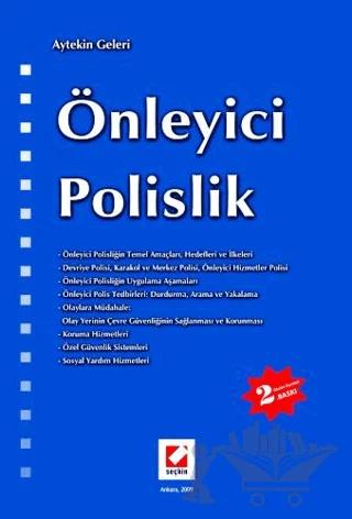 Önleyici Polislik – Aytekin Geleri – Seçkin Yayıncılık kitap kapağı
