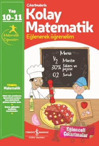 Çıkartmalarla Kolay Matematik (10-11 Yaş)