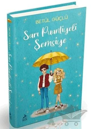 Sarı Puantiyeli Şemsiye