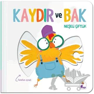 Kaydır ve Bak - Neşeli Çiftlik – Kolektif – İndigo Çocuk kitap kapağı