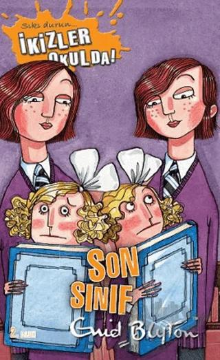 İkizler Okulda - 8 Son Sınıf – Enid Blyton – Doğan Egmont Yayıncılık kitap kapağı