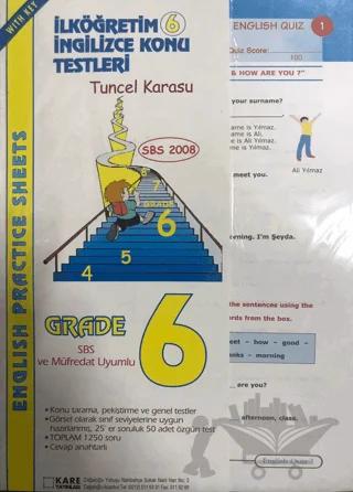 İlköğretim İngilizce Konu Testleri 6 (English Practice Sheets Grade 6)