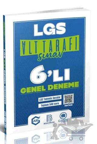 LGS Alt Tarafı Sınav 6 lı Genel Deneme