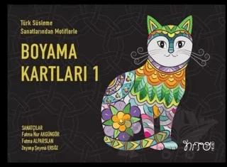 Türk Süsleme Sanatlarından Motiflerle Boyama Kartları 1