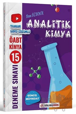 KPSS ÖABT Analitik Kimya Video Çözümlü 15 Branş Deneme
