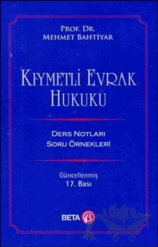 Kıymetli Evrak Hukuku