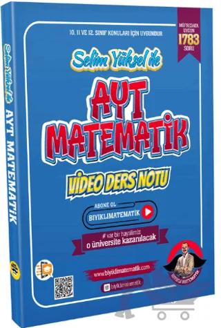 Selim Yüksel ile AYT Matematik Video Ders Notları