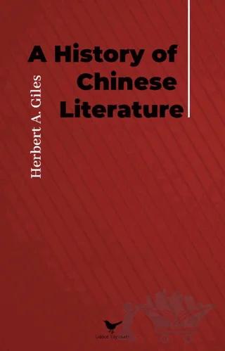 A History of Chinese Literature