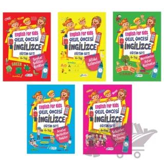 4-6 Yaş Okul Öncesi İngilizce Eğitim Seti - 5 Kitap