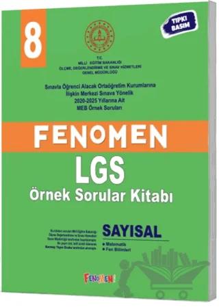 Fenomen 8 MEB Sayısal Örnek Sorular – Kollektif – Fenomen Yayınları kitap kapağı