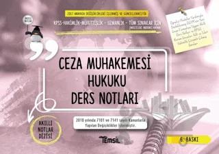 Ceza Muhakemesi Hukuku Ders Notları