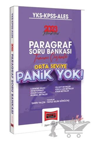 Yargı Yayınları 2023 YKS-KPSS-ALES Panik Yok Orta Seviye Tamamı Çözümlü Paragraf Soru Bankası