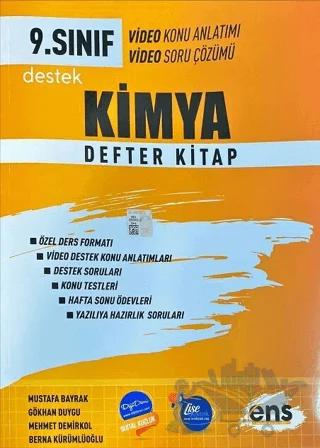 9. Sınıf Kimya Destek Defter Kitap