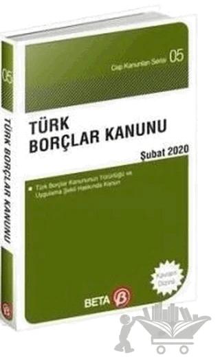Türk Borçlar Kanunu (Şubat 2020)