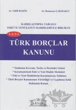 Yeni Türk Borçlar Kanunu (Orta Boy)