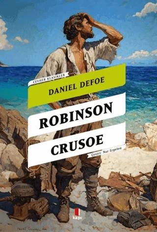 Robinson Crusoe – Daniel Defoe – Kapı Yayınları kitap kapağı