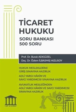Ticaret Hukuku Soru Bankası - Hukuk Mesleklerine Giriş Sınavına Hazırlık