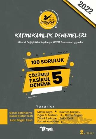 İmtiyaz Kaymakamlık Denemeleri