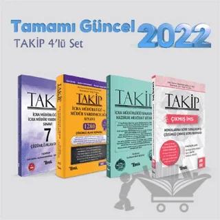 Takip İcra Müdürlüğü Ve İcra Müdür Yardımcılığı Tamamı Güncel 4 Kitap Set 2022