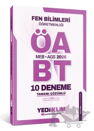 2026 MEB AGS Fen Bilimleri Öğretmenliği Tamamı Çözümlü 10 Deneme
