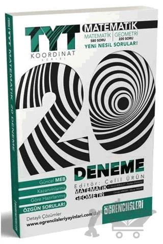 TYT Matematik 20 Deneme Koordinat Serisi