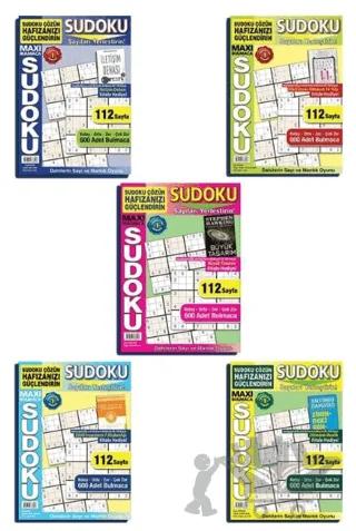 Maxi Sudoku 5'li Set