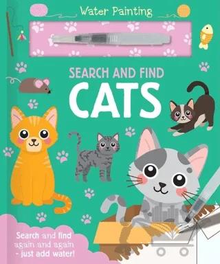 Water Painting Search and Find - Cats