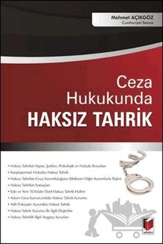 Ceza Hukukunda Haksız Tahrik