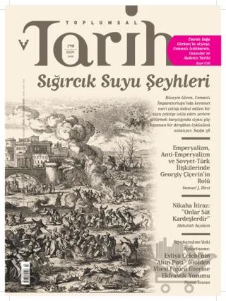Toplumsal Tarih Dergisi Sayı: 298 Ekim 2018