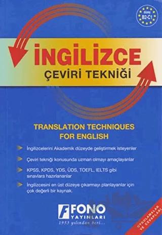 İngilizce Çeviri Tekniği