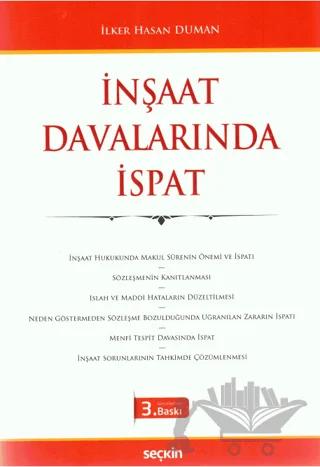 İnşaat Davalarında İspat
