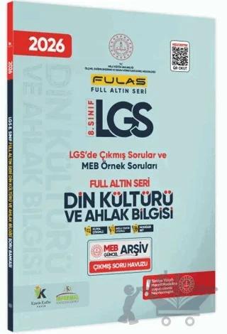 2026 8. Sınıf Full LGS Altın Seri Din Kültürü ve Ahlak Bilgisi MEB Çıkmış Soru Bankası Modüler Seti