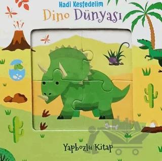 Hadi Keşfedelim - Dino Dünyası Yapbozlu Karton Kitap