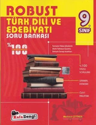 9. Sınıf Türk Dili ve Edebiyatı Robust Soru Bankası – Kolektif – Kafa Dengi Yayınları kitap kapağı