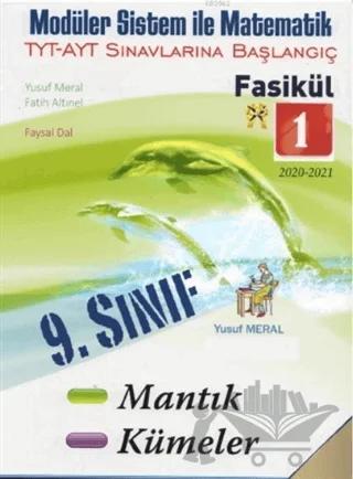 9. Sınıf Moduler Sistem İle Matematik Fasikül 1 (TYT Ayt Sınavlarına Başlangıç)