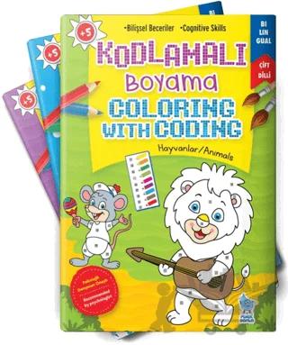 Kodlamalı Boyama (4 Kitap)