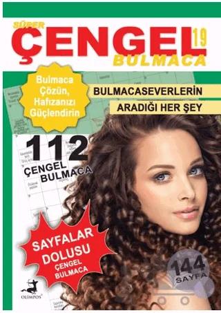 Süper Çengel Bulmaca 19 – Ahmet Ayyıldız – Olimpos Yayınları kitap kapağı
