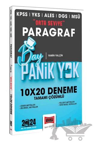 2024 KPSS YKS MSÜ Bay Panik Yok Paragraf Orta Seviye 10x20 Tamamı Çözümlü Deneme