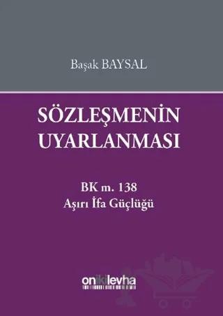 Sözleşmenin Uyarlanması