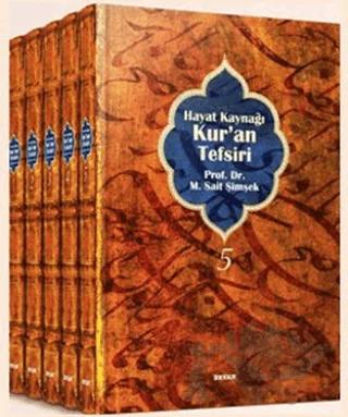 Hayat Kaynağı Kur’an Tefsiri Normal Boy (5 Kitap Takım Kutulu)