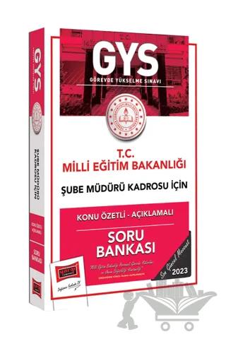Yargı Yayınları 2023 MEB Şube Müdürü Kadrosu İçin Konu Özetli Açıklamalı Soru Bankası