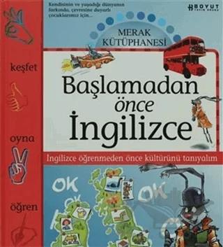 Merak Kütüphanesi - Başlamadan Önce İngilizce – Albertina Guglielmetti – Boyut Yayın Grubu kitap kapağı