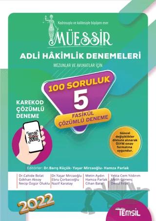 Müessir Adli Hakimlik Denemeleri Karekod Çözümlü 5 Deneme